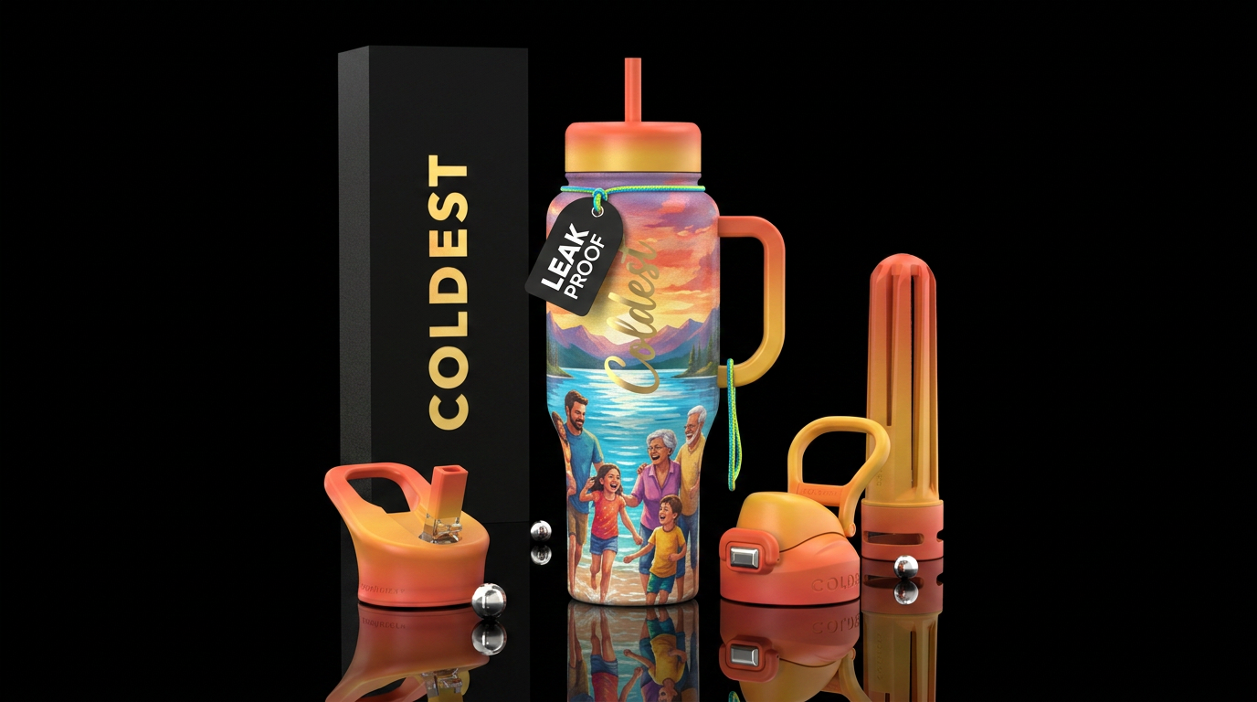 Tumbler inspired by the perfect family summer day water bottle design
