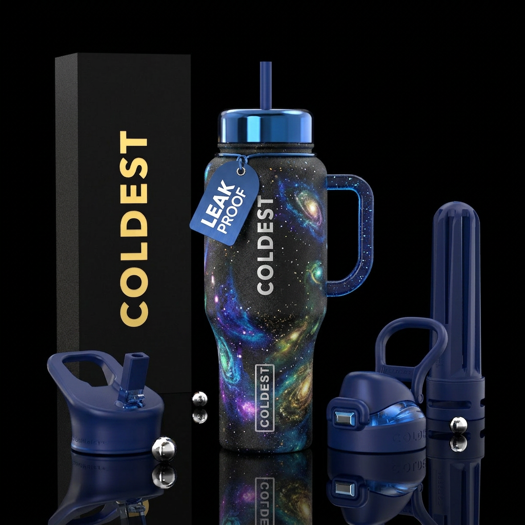 Inspired by a futuristic space coldest bottle water bottle design