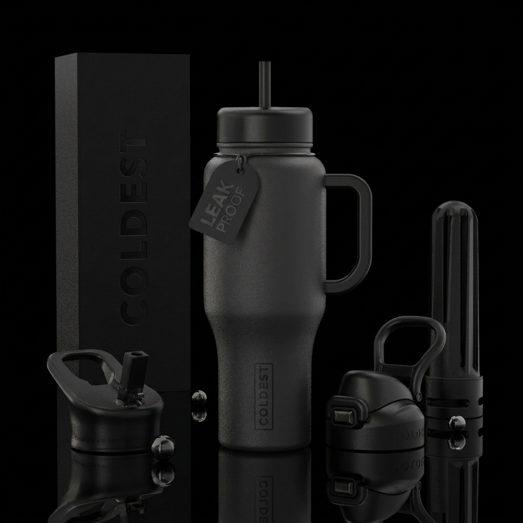 Inspired by a futuristic space coldest bottle water bottle design