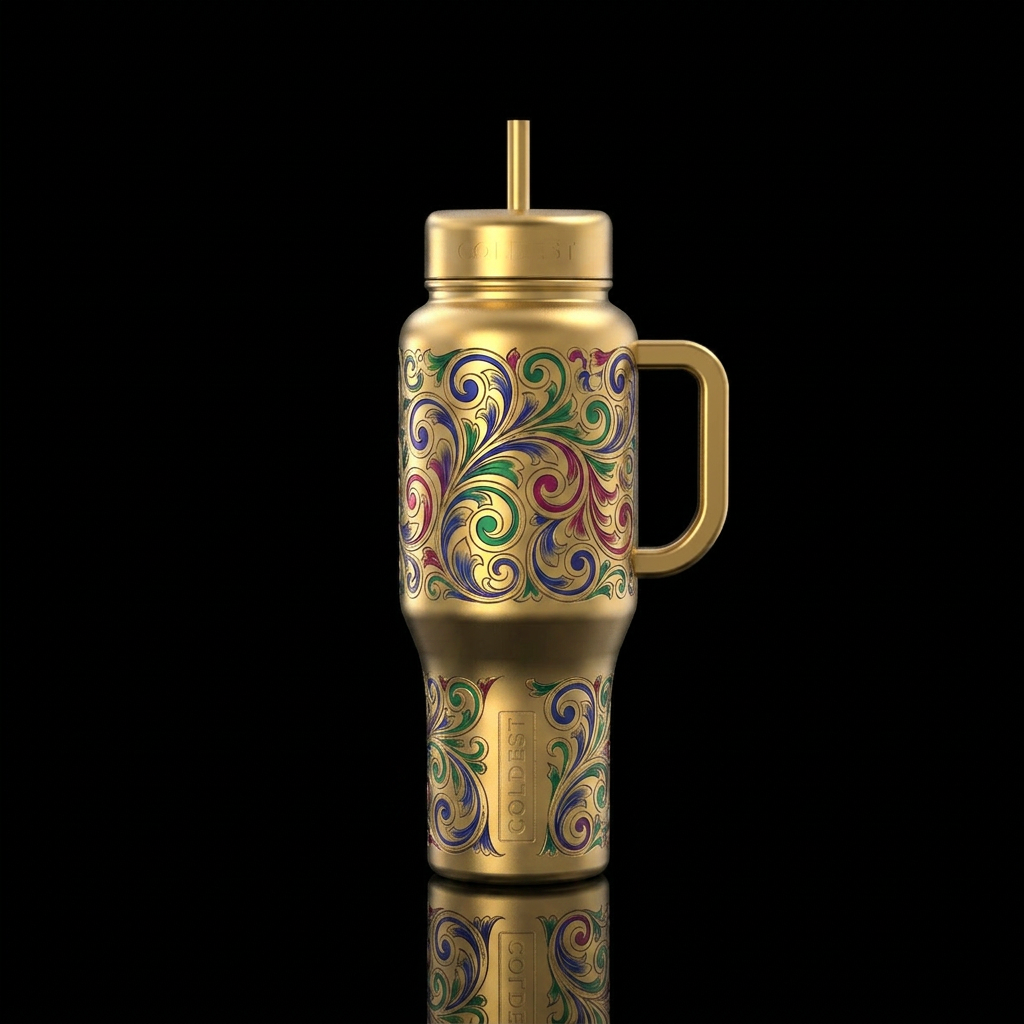Tumbler inspired the finest weapon engravers water bottle design