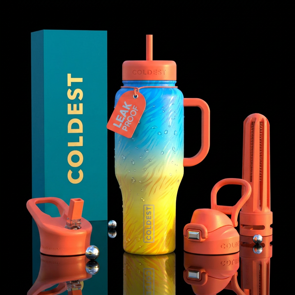 Tumbler inspired by the perfect summer water bottle design