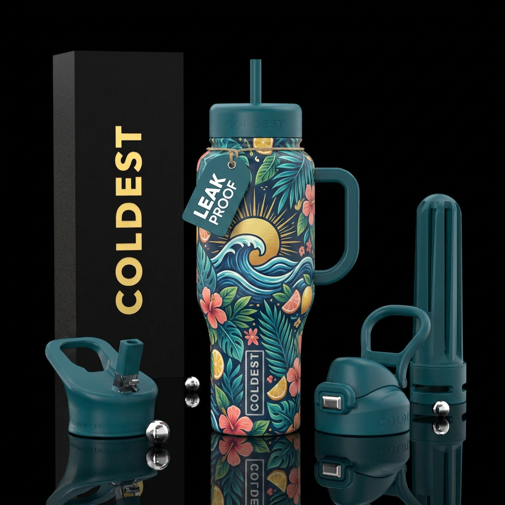 Tumbler inspired by the perfect summer water bottle design