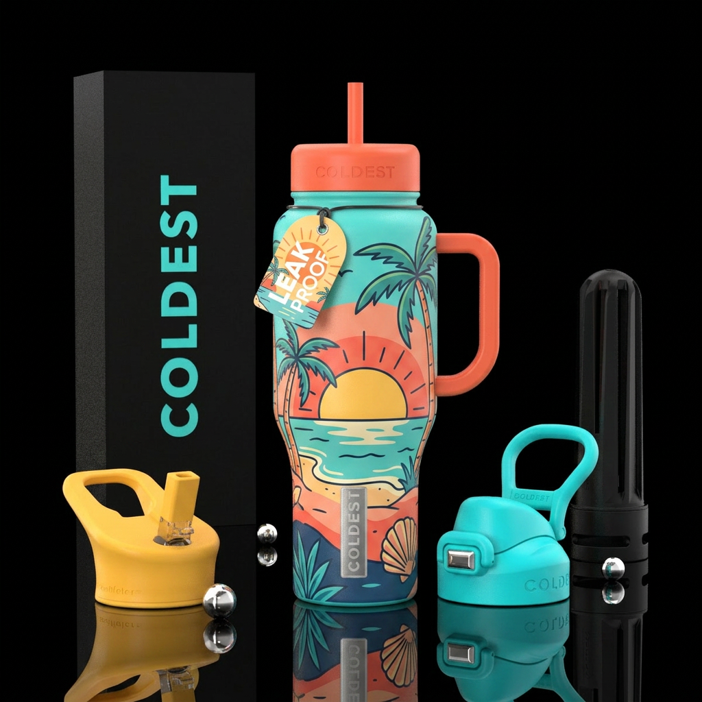 Tumbler inspired by the perfect summer water bottle design