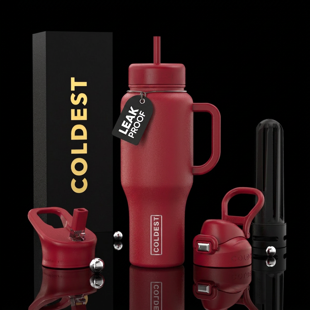 Tumbler inspired by the perfect Christmas water bottle design