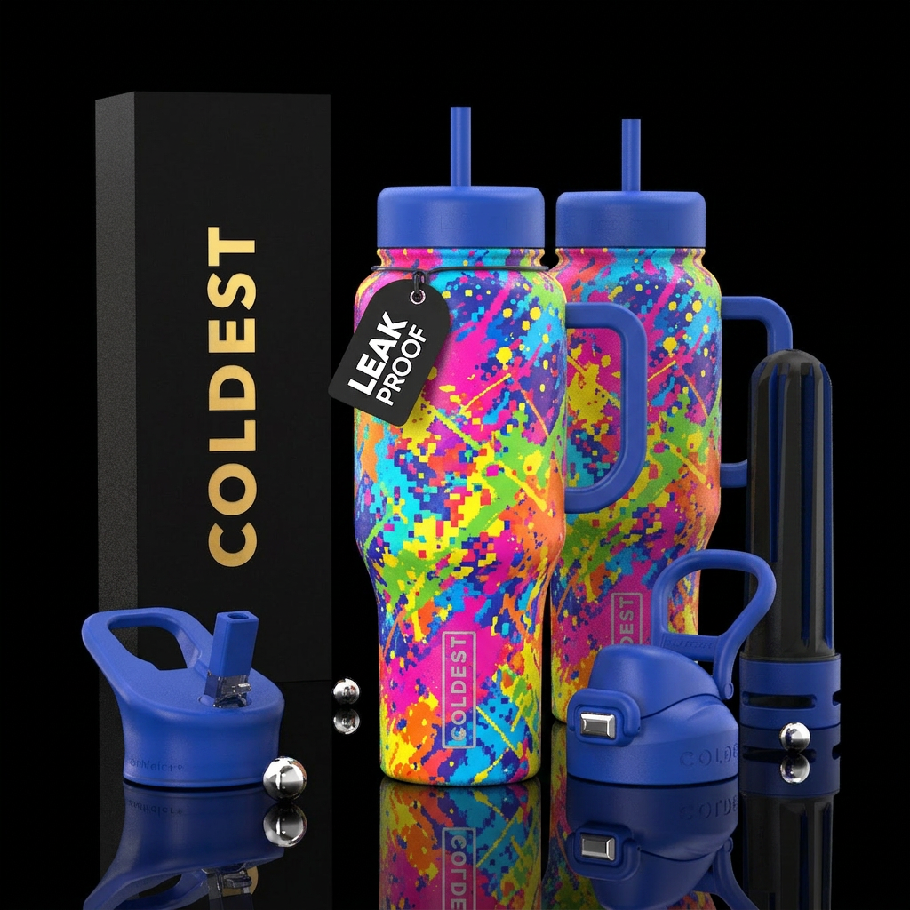 Tumbler inspired by the desire to be creative and ... water bottle design