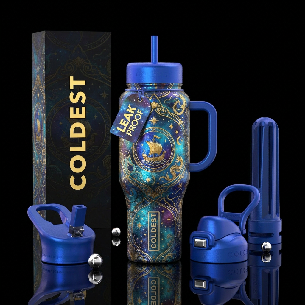 Tumbler inspired by the odyssey water bottle design