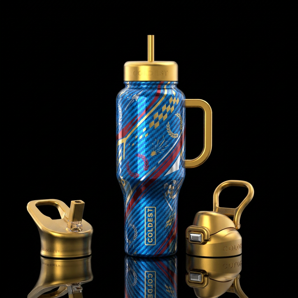 Tumbler inspired by pit champions, please show bot... water bottle design