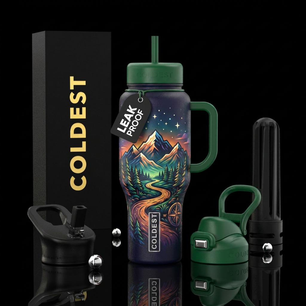 The perfect adventure water bottle design