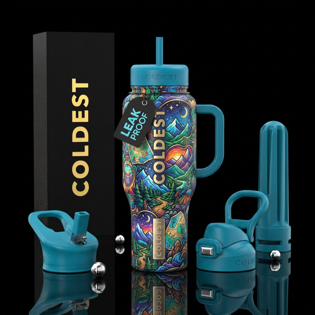 The perfect adventure water bottle design