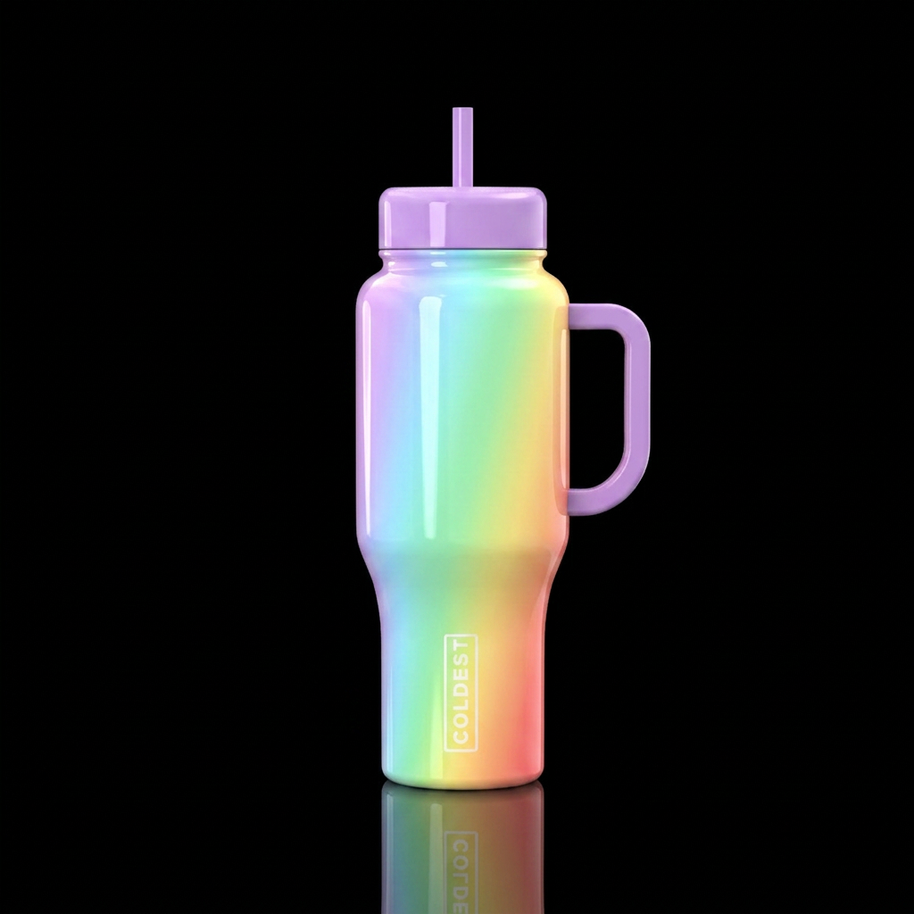 Soft Reflection water bottle design