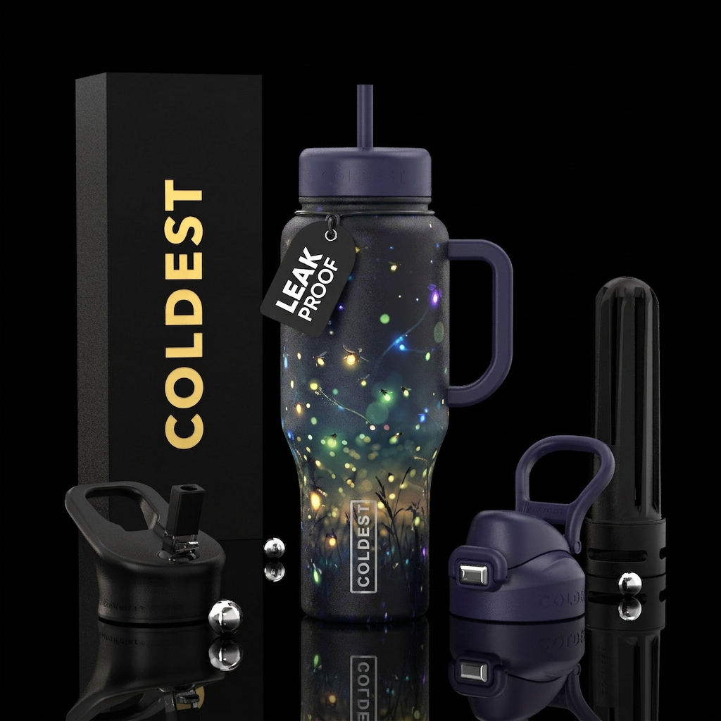 Glowie Night water bottle design