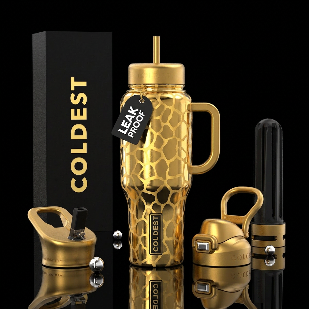 Giraffe water bottle design