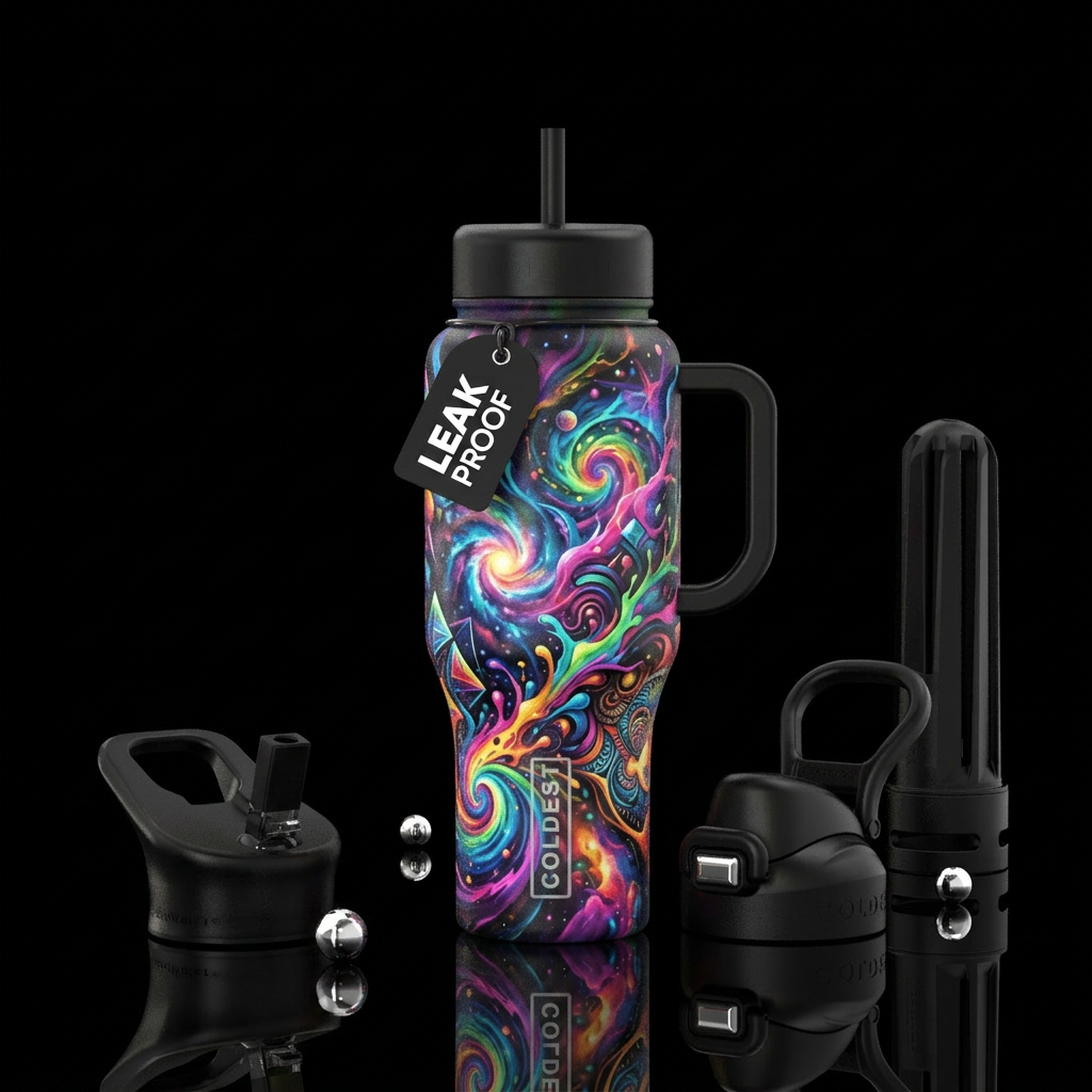 Elemental water bottle design