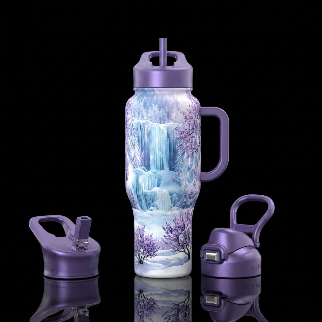 Ice Dream water bottle design