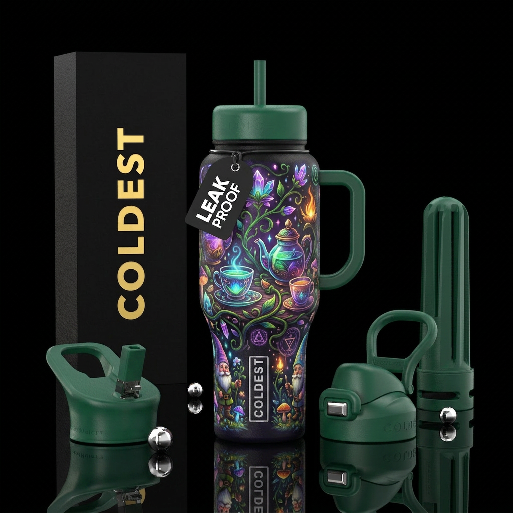 Magical Tea Party     Sorcerer’s Garden water bottle design