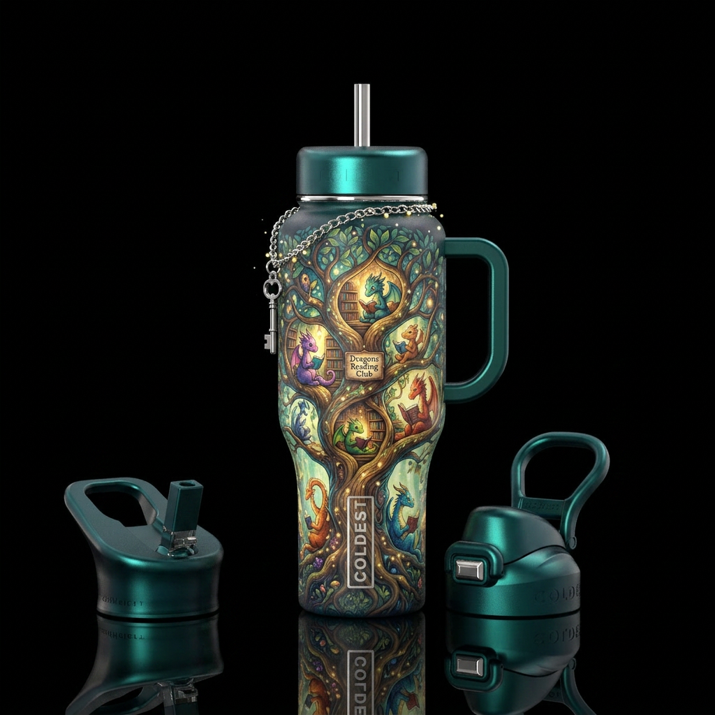 Liberty insider a tree that is magical it turns in... water bottle design