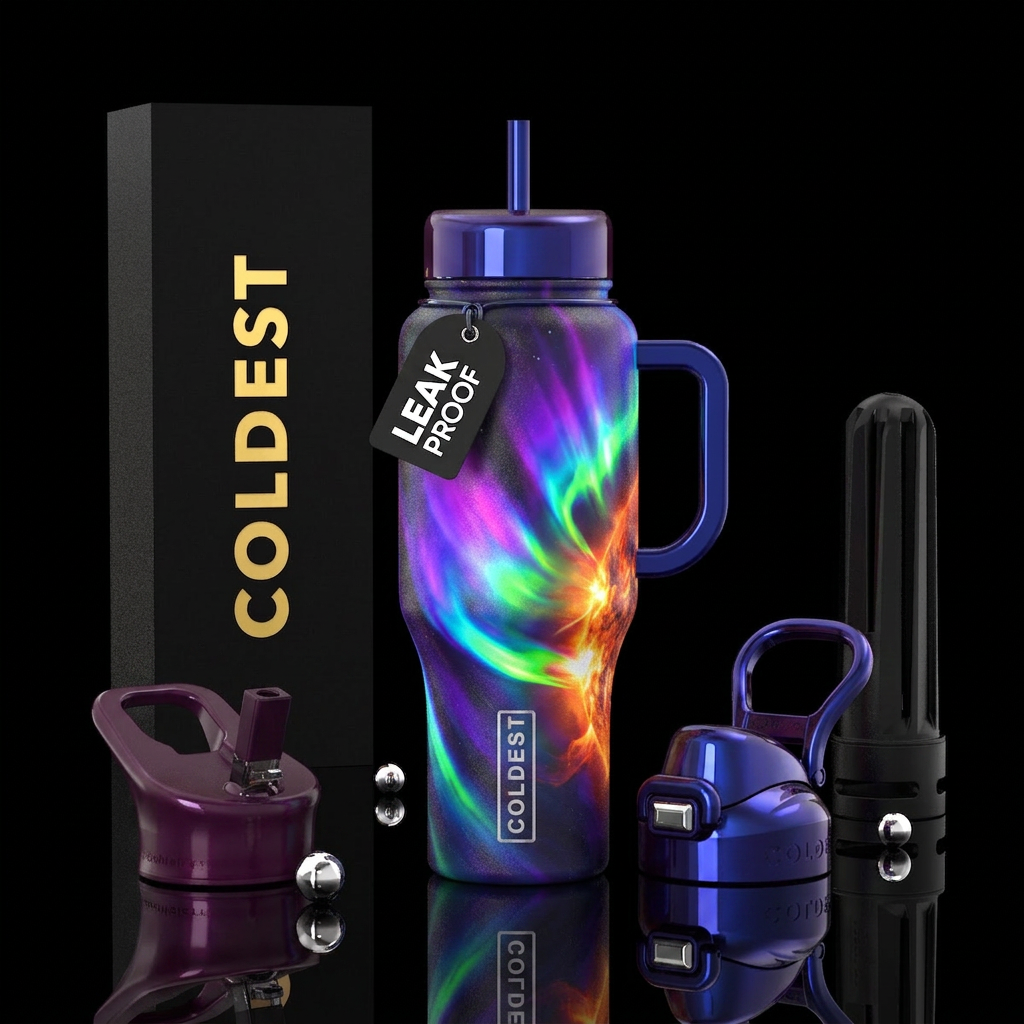 geomagnetic storms Flares water bottle design