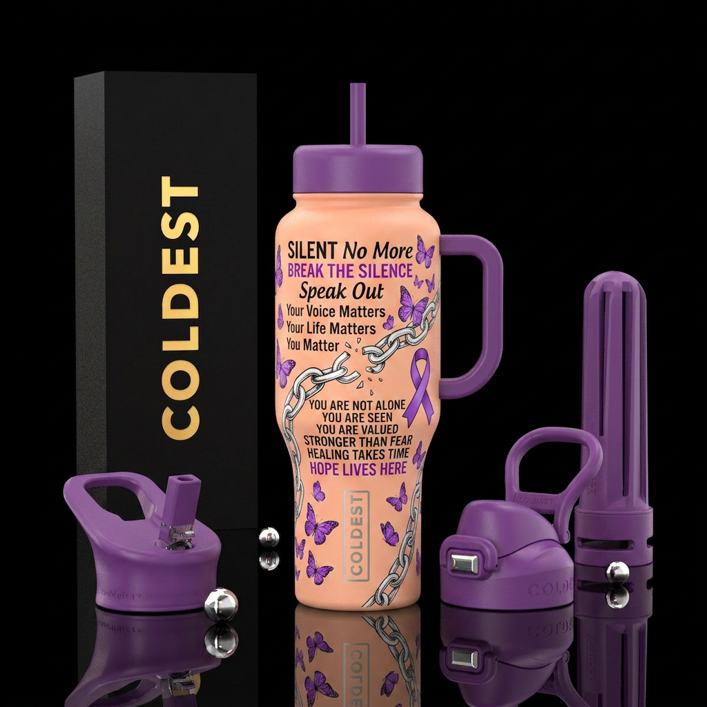 Cup color peach: sliver broken chain transformer i... water bottle design