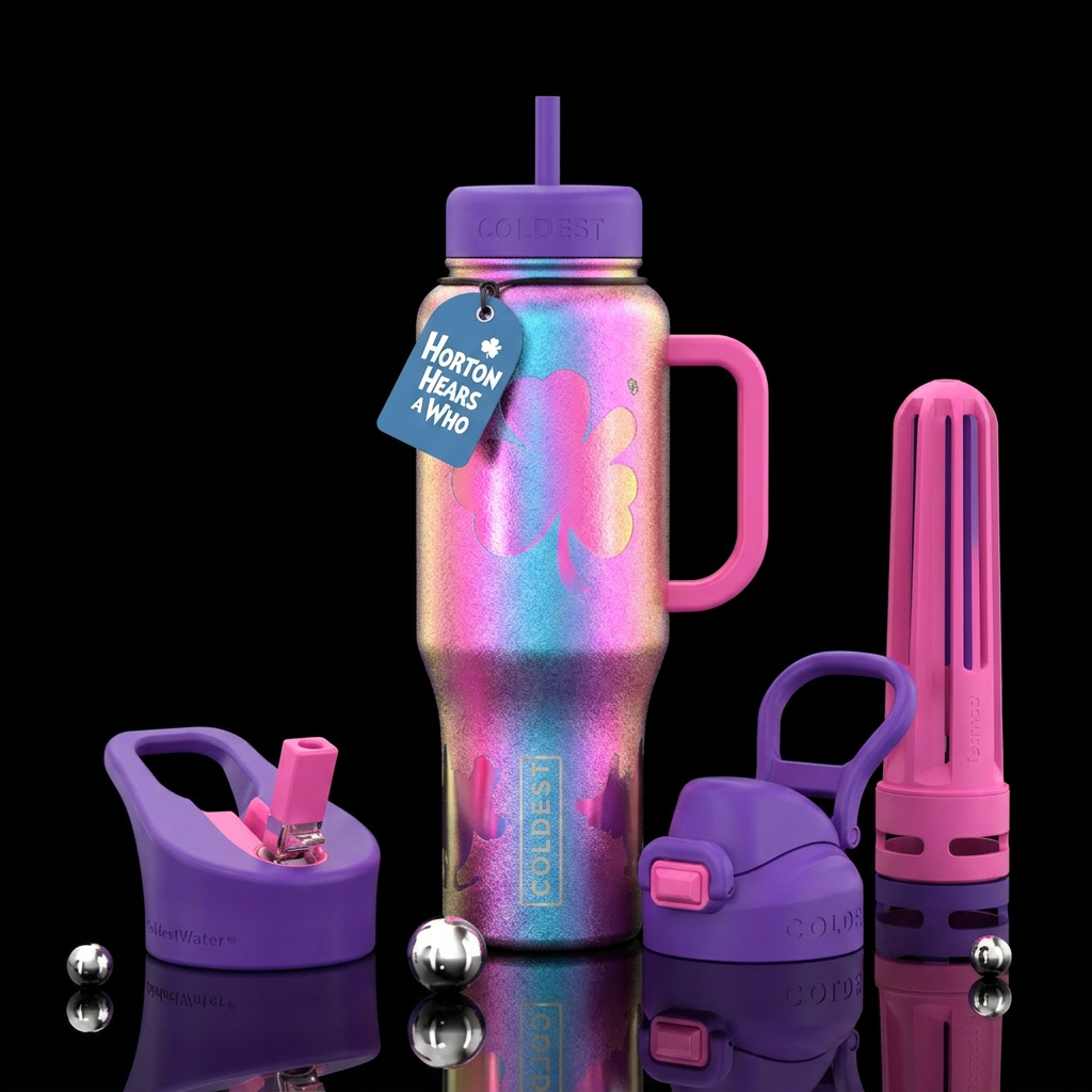 Horton hears a who water bottle design