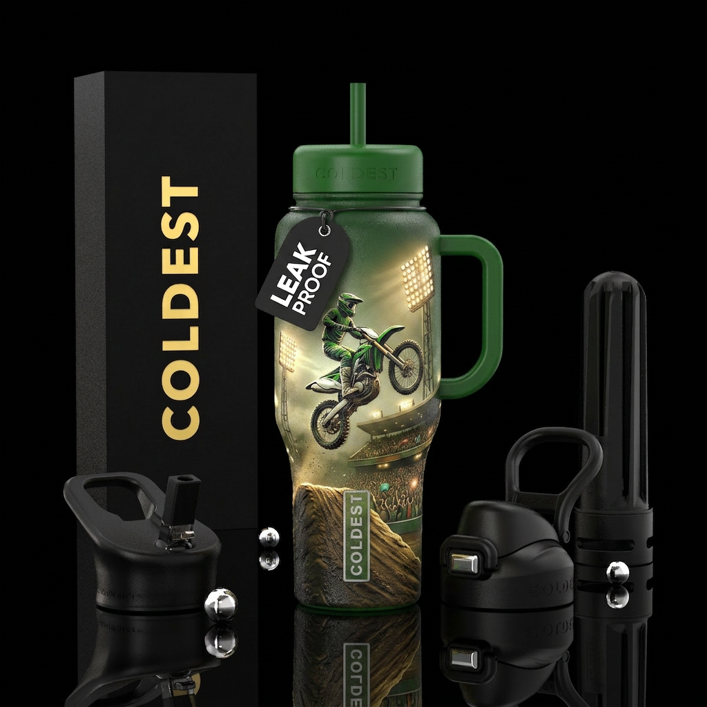 Getting dirty water bottle design