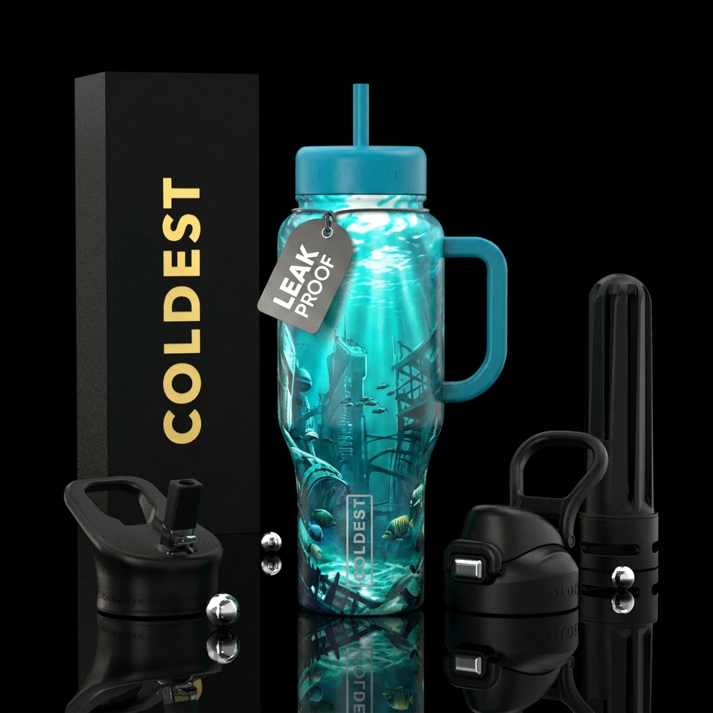 Abandoned water bottle design