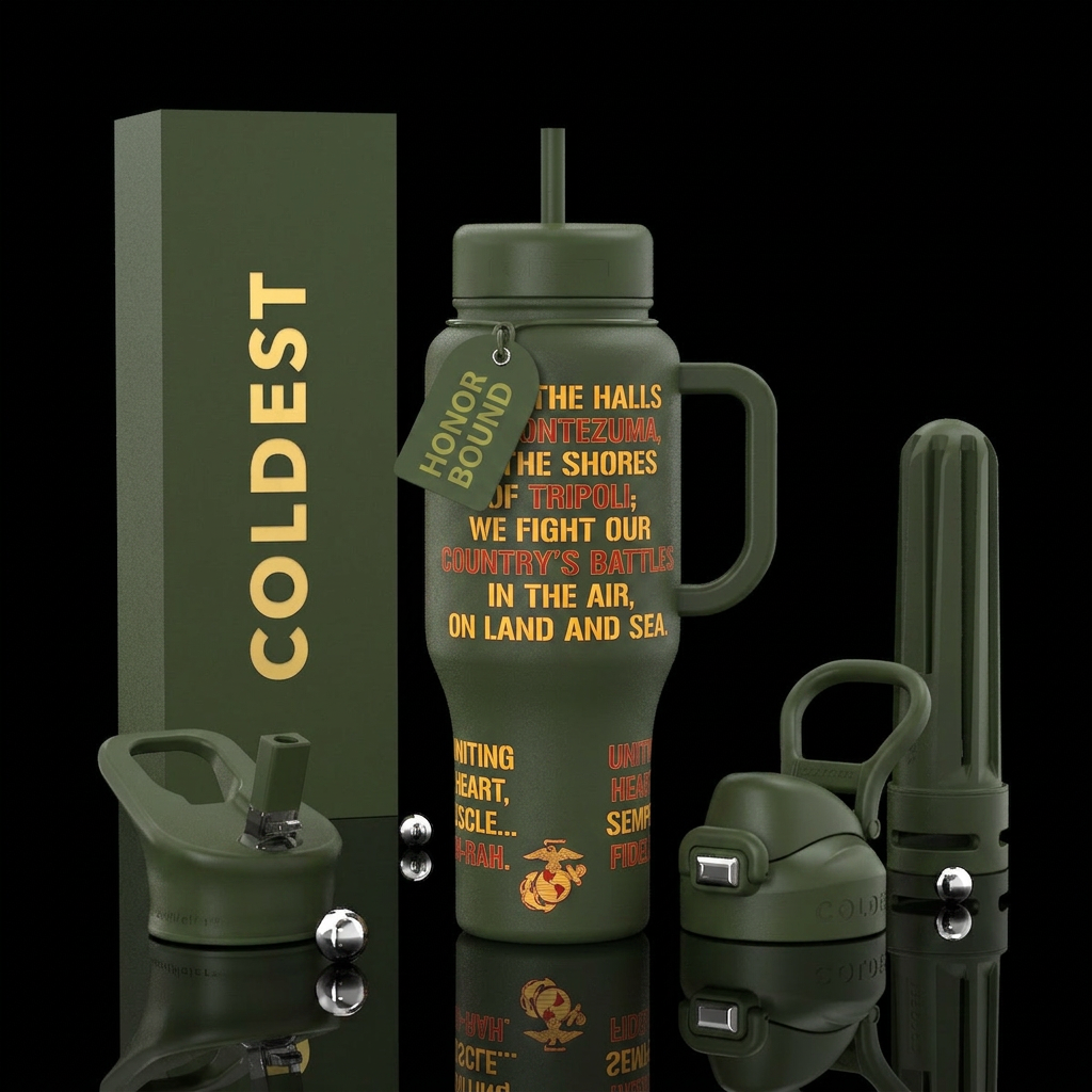 Hoorah water bottle design