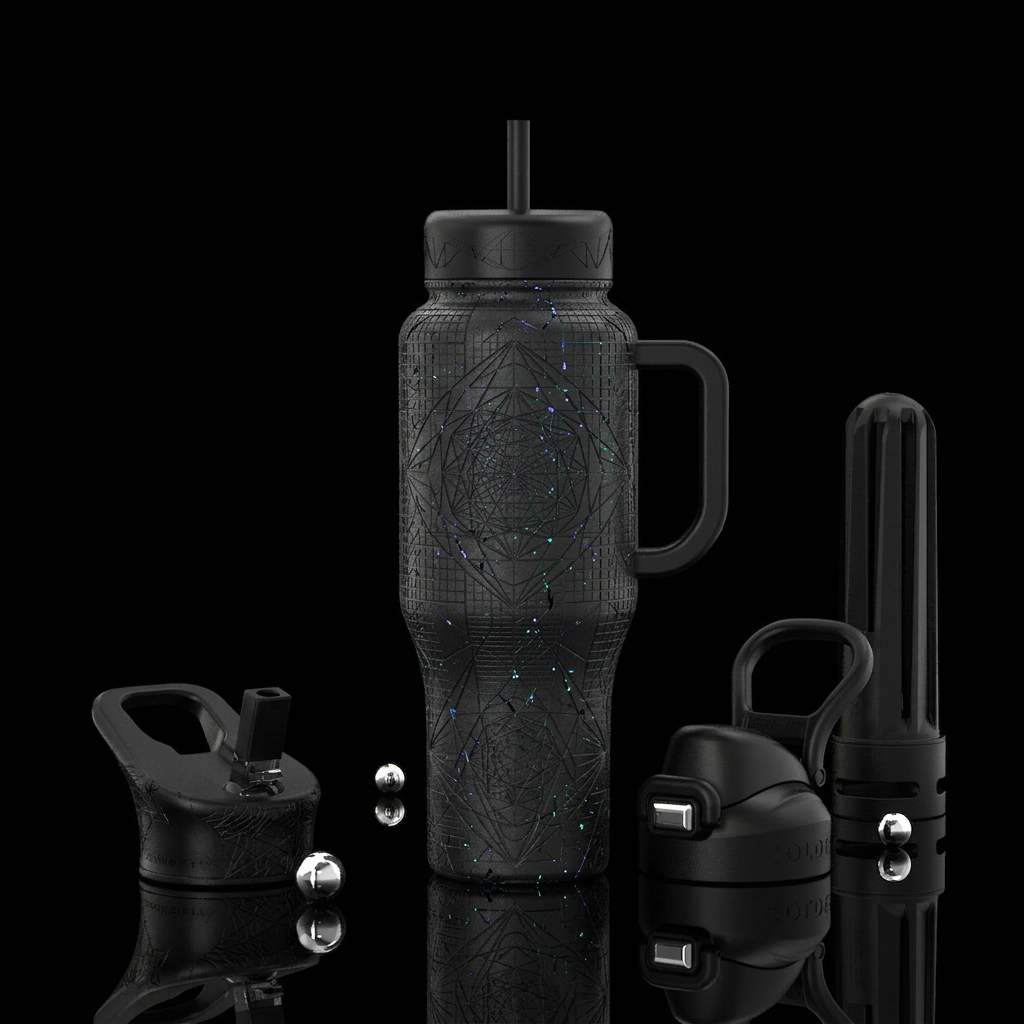 “THE SUBSTRATE”  Create a seamless premium full-wr... water bottle design