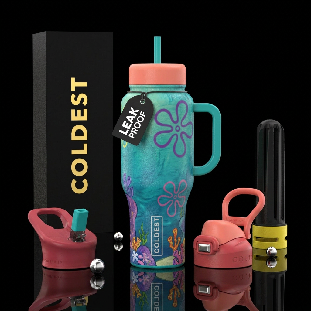 BobSponge PantsSquare water bottle design