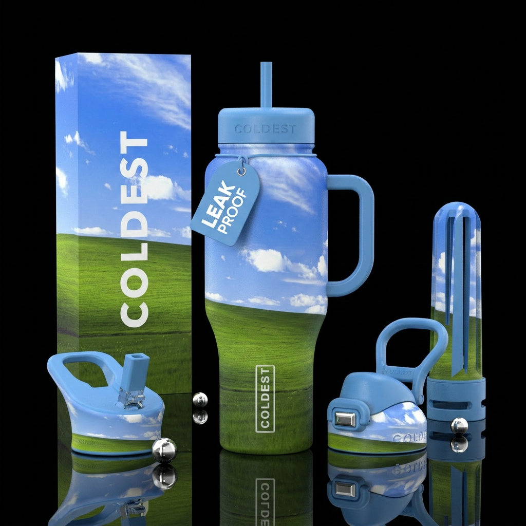 Bliss XP water bottle design