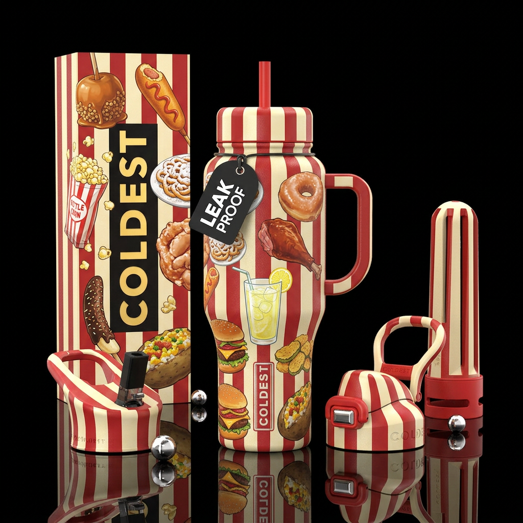 Fair Food water bottle design