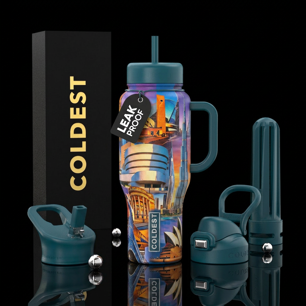 Amazing architecture water bottle design