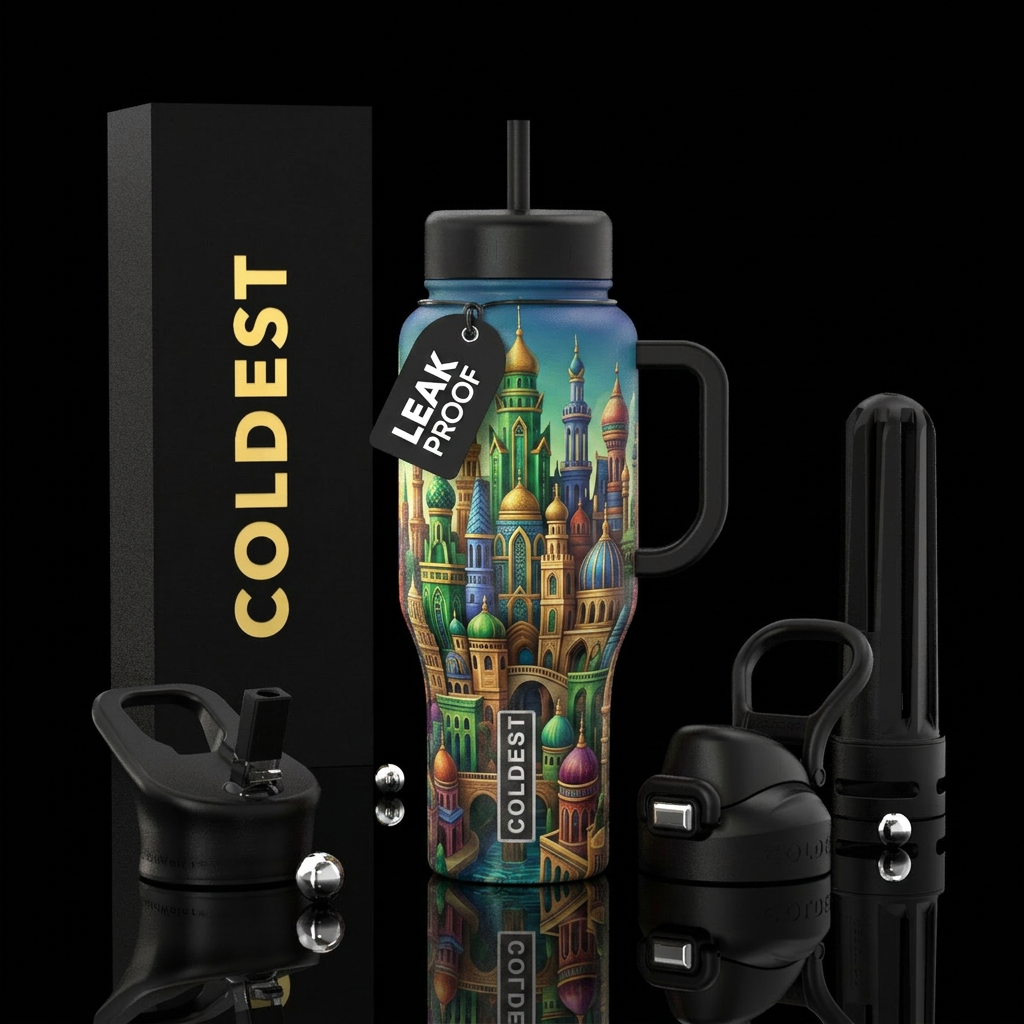 Amazing architecture water bottle design