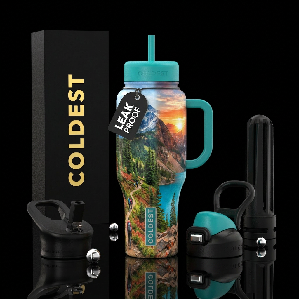 Hiking water bottle design