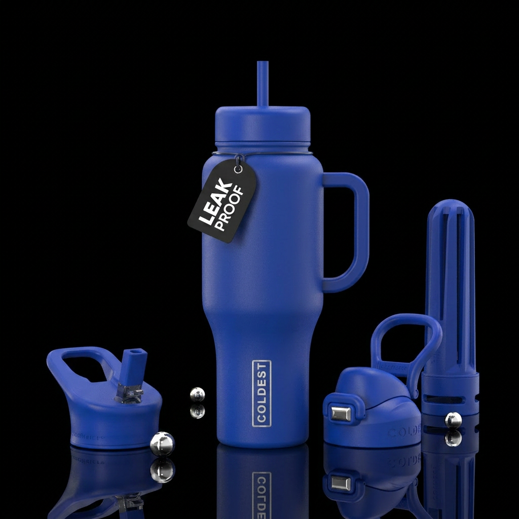 The elements water bottle design
