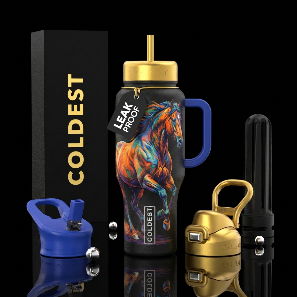 Horse water bottle design