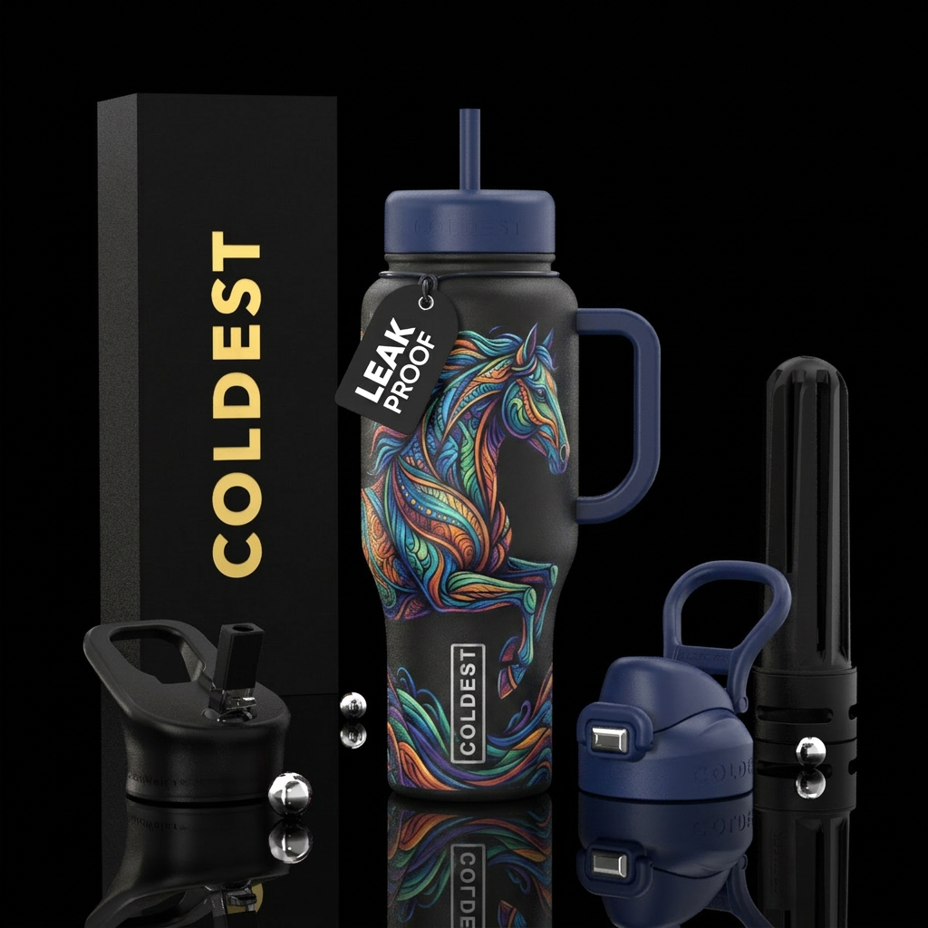 Horse water bottle design