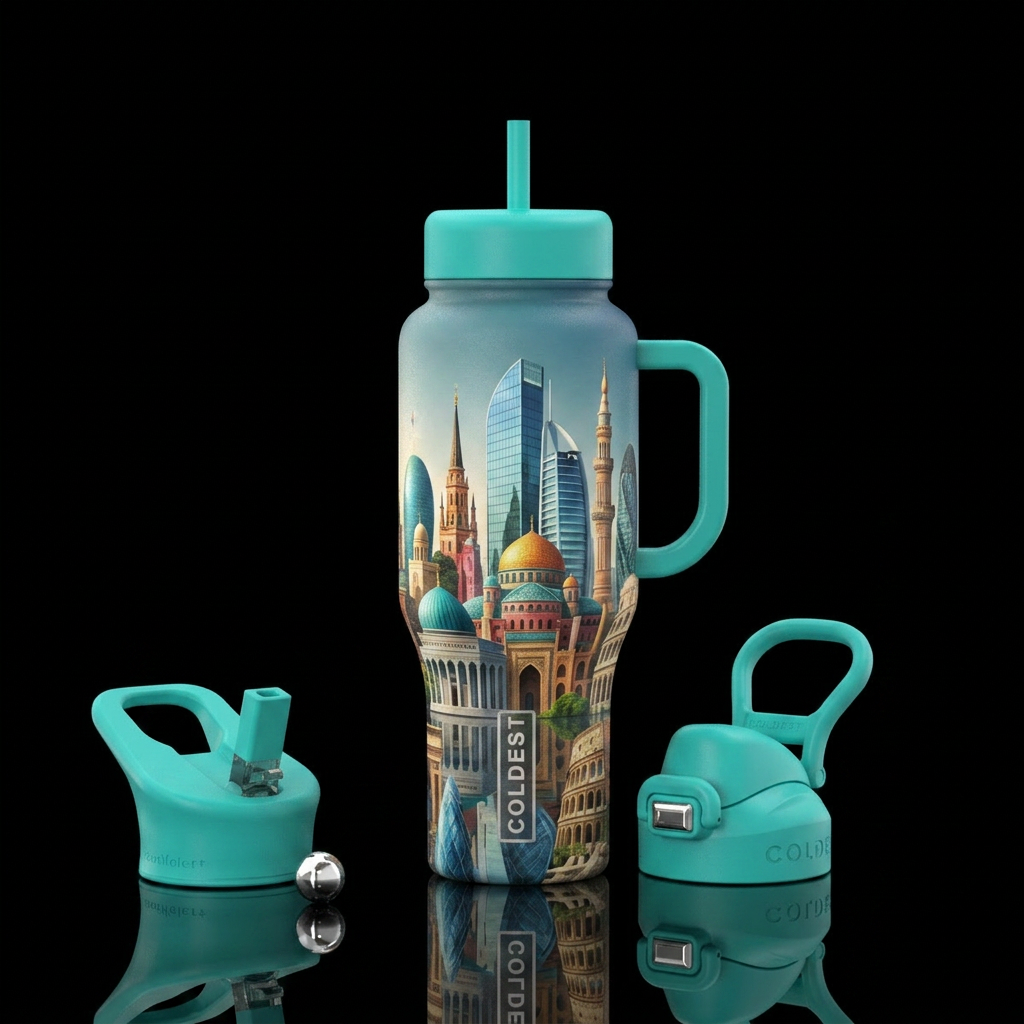 Architecture water bottle design
