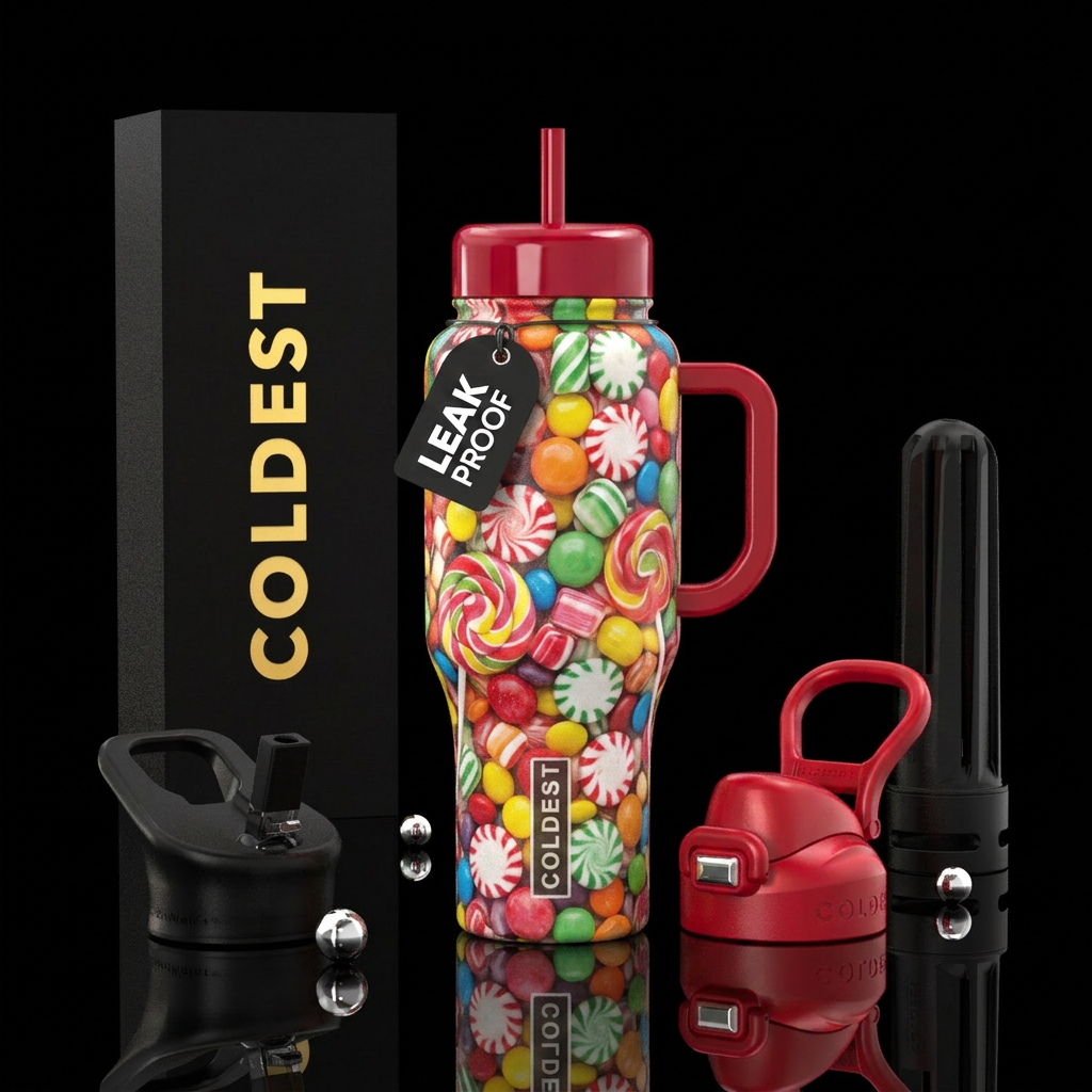 Candy water bottle design