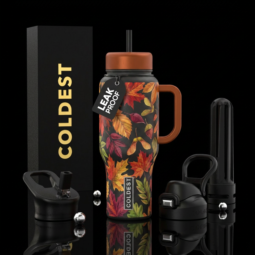 Fall water bottle design