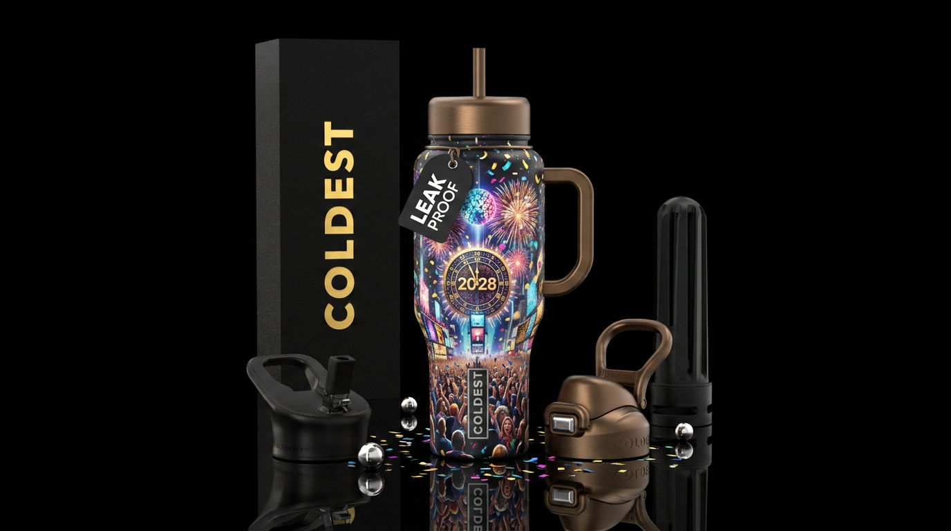 new years eve 2028 water bottle design