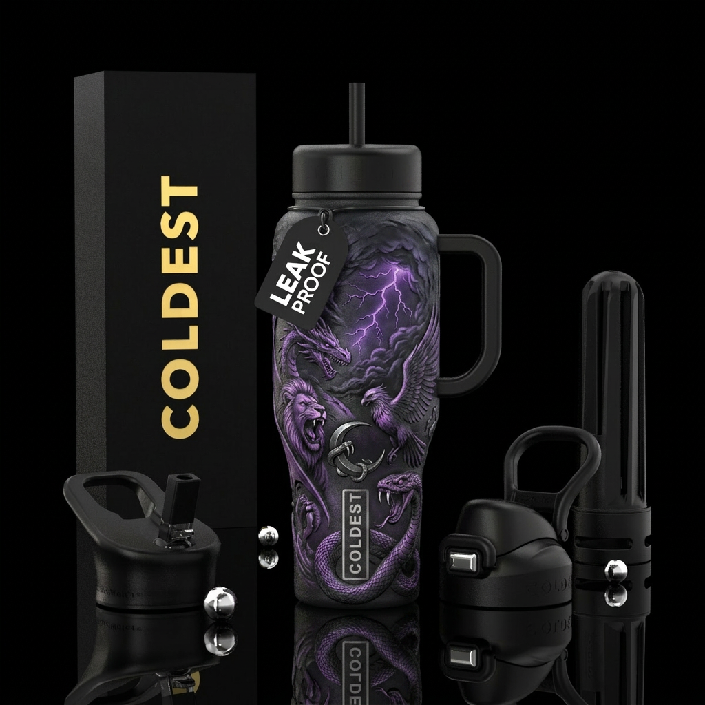 ruthless boys of the zodiac, Storm dragon, basilis... water bottle design