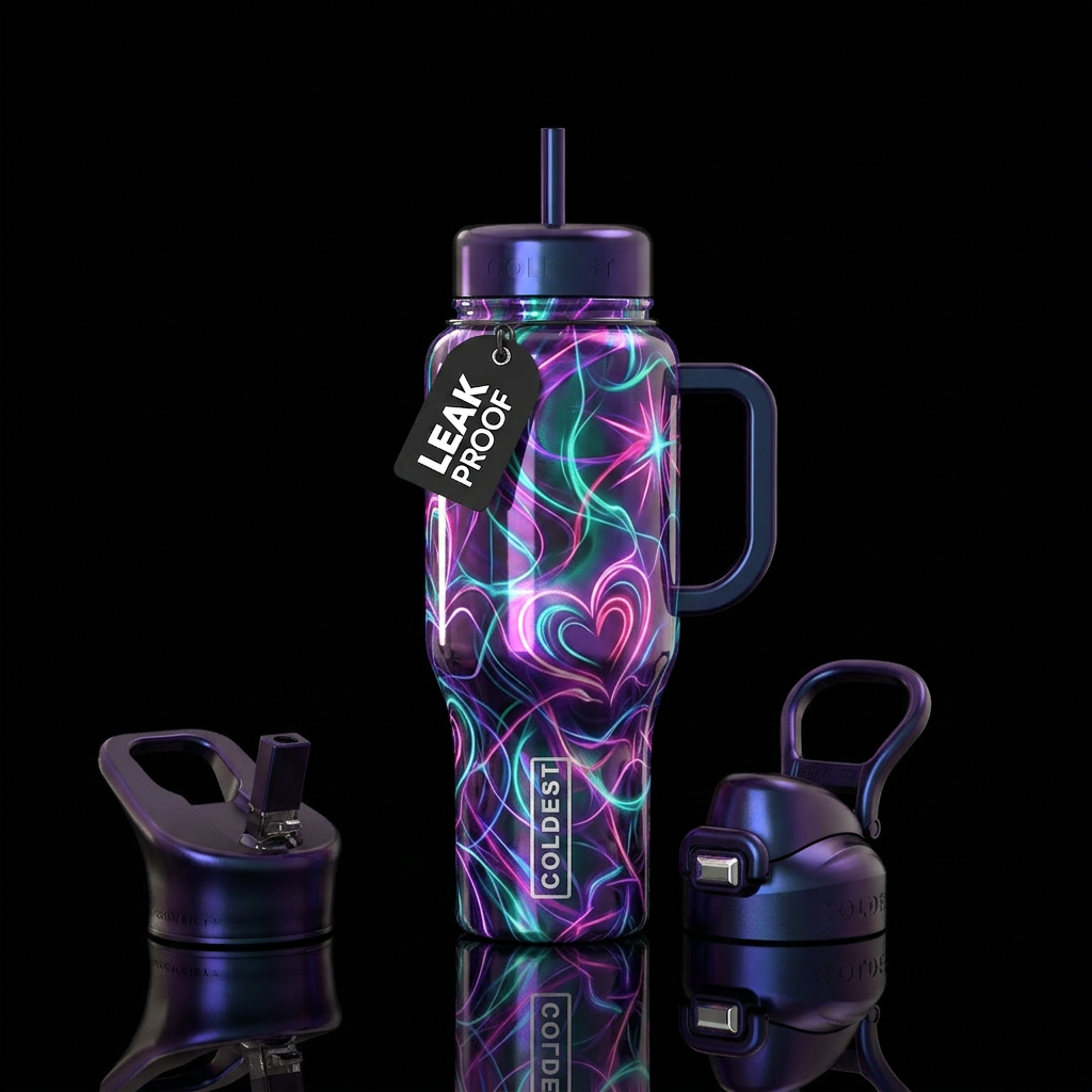 Electric desires water bottle design