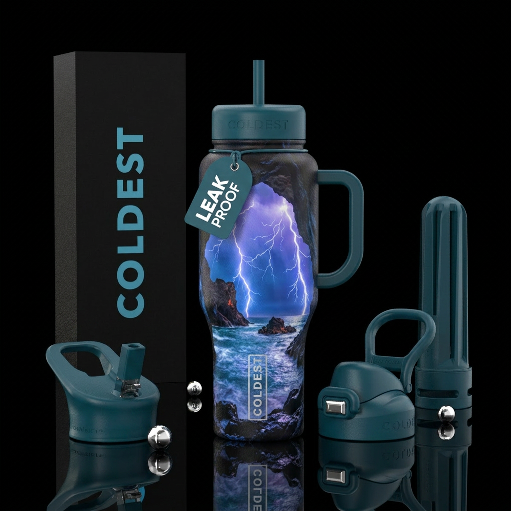 Thunder cove water bottle design