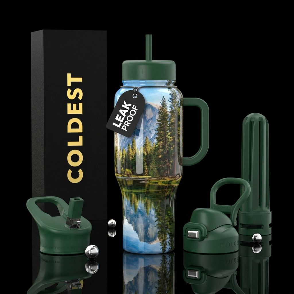 Beautiful Reflection water bottle design