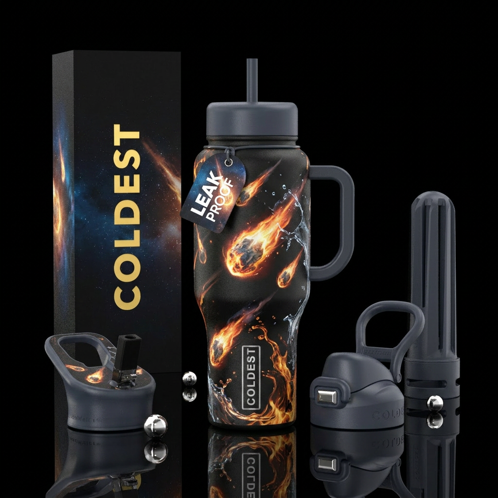 God Speed water bottle design