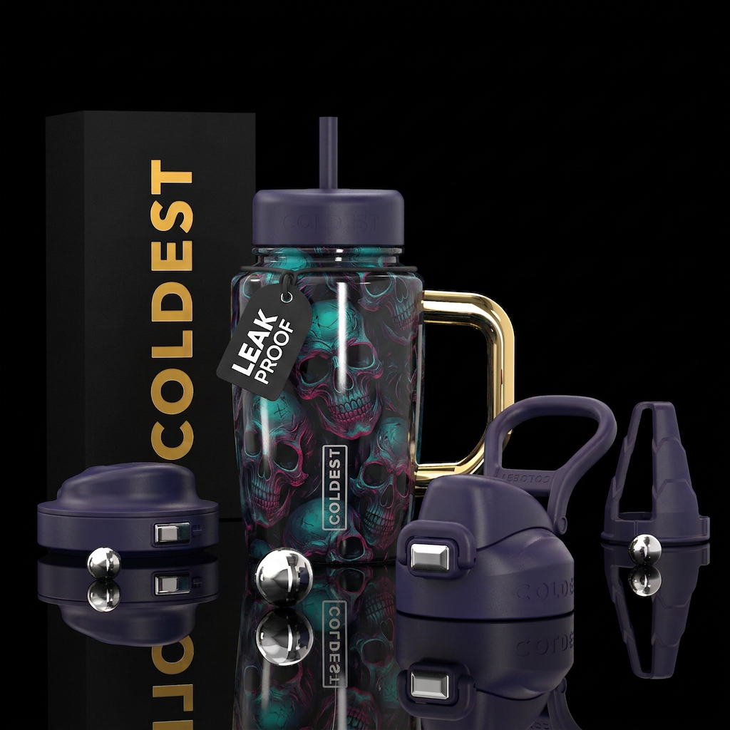 Dead head water bottle design