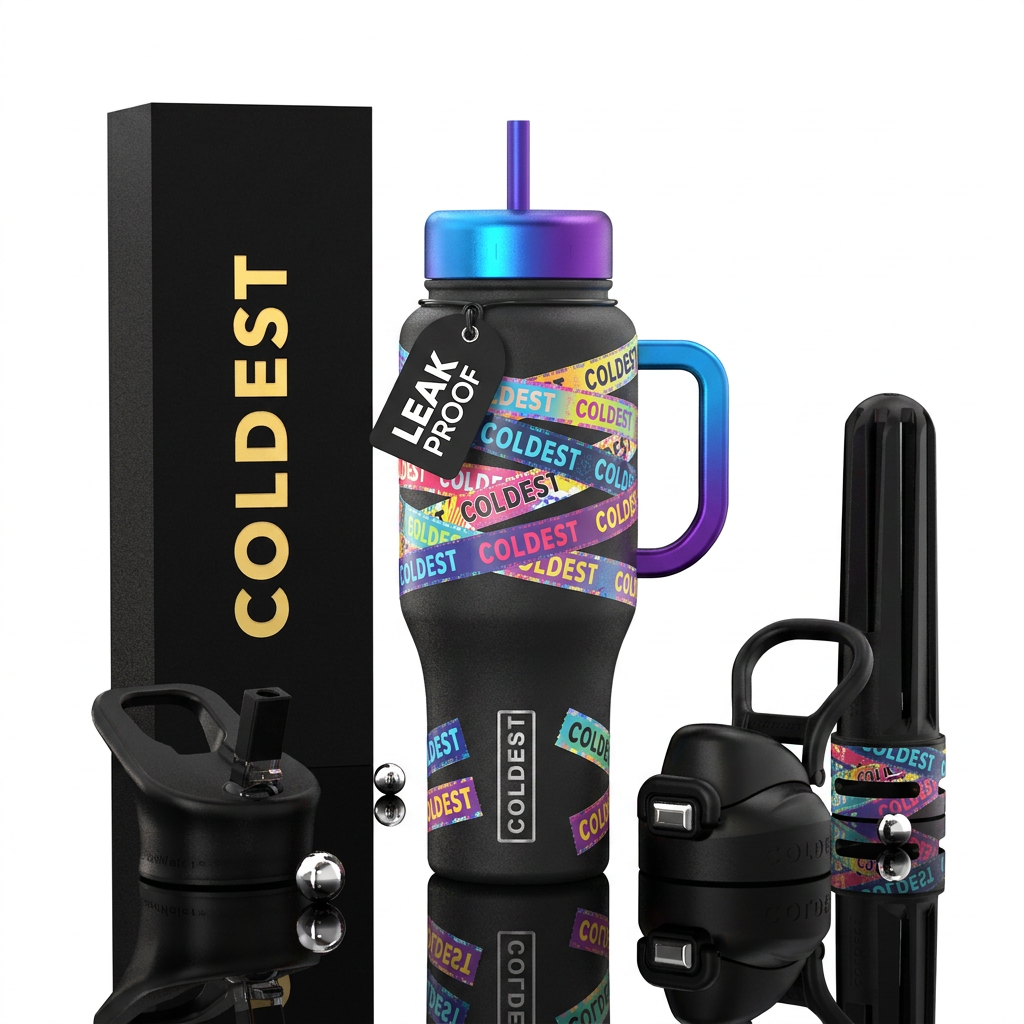 Coldest tape water bottle design