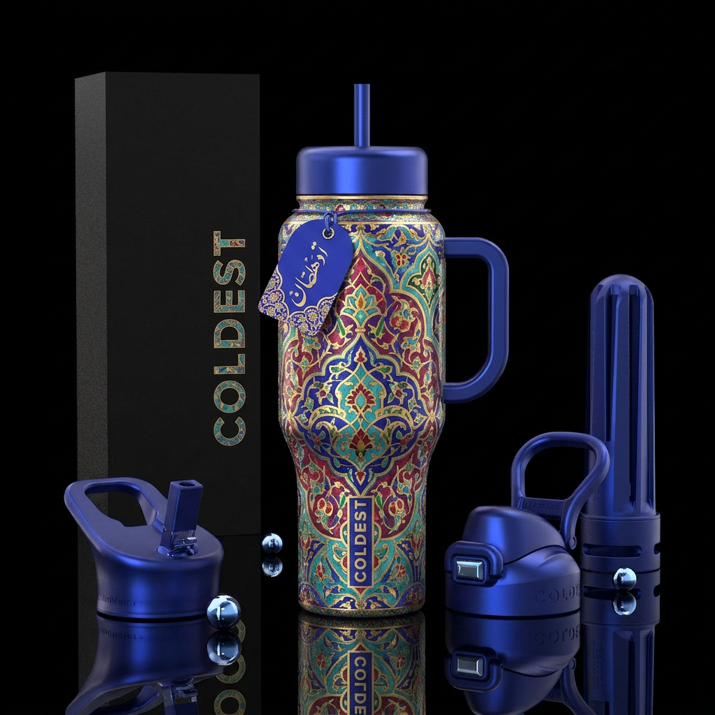 Extravagance water bottle design