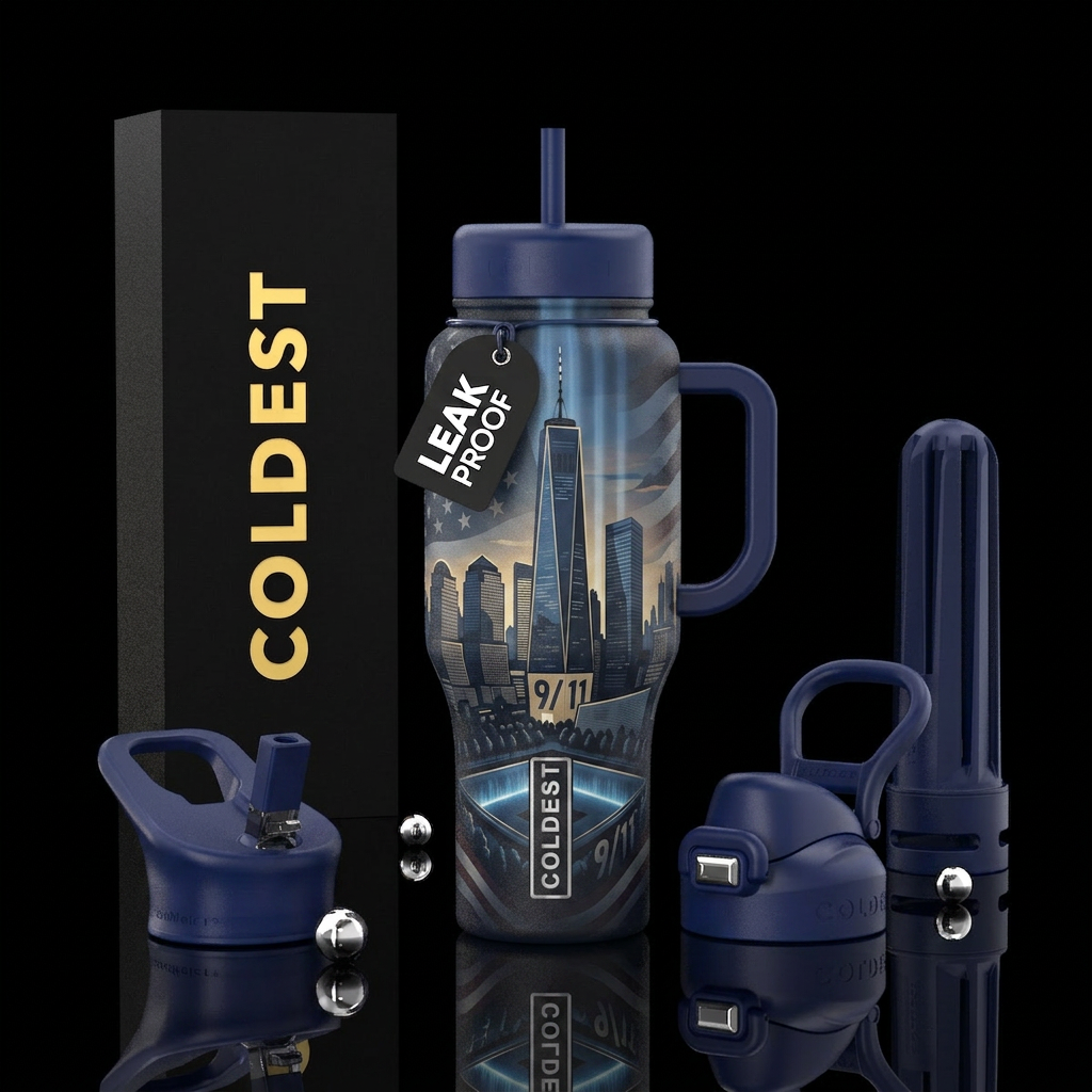 9/11 water bottle design