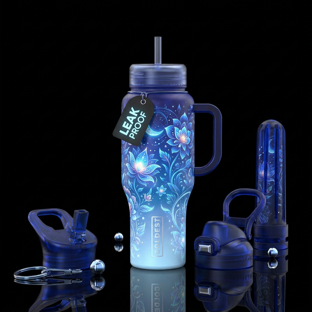 Moonlight Zen water bottle design